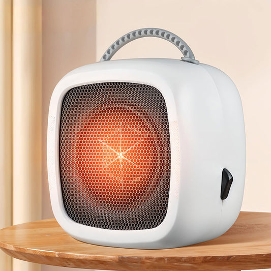 Radiateur Soufflant Céramique 500W Intelligent Portable Chaleur Rapide Surchauffe Sécurisée