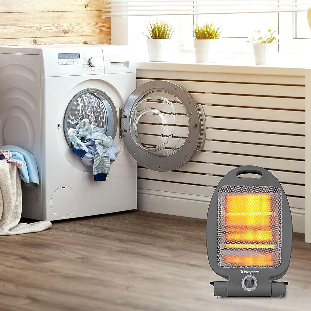 Radiateur Soufflant Céramique 500W Intelligent Portable Chaleur Rapide Surchauffe Sécurisée