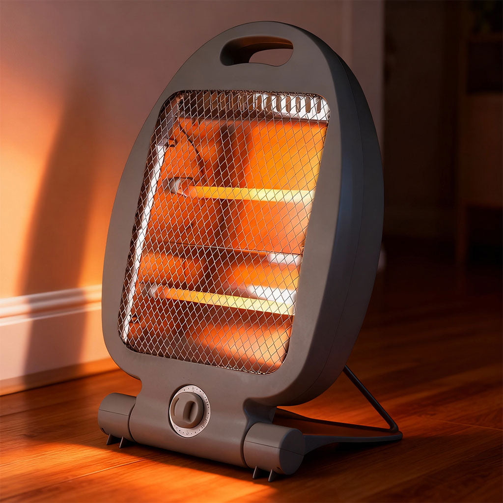 Radiateur Soufflant Céramique 500W Intelligent Portable Chaleur Rapide Surchauffe Sécurisée