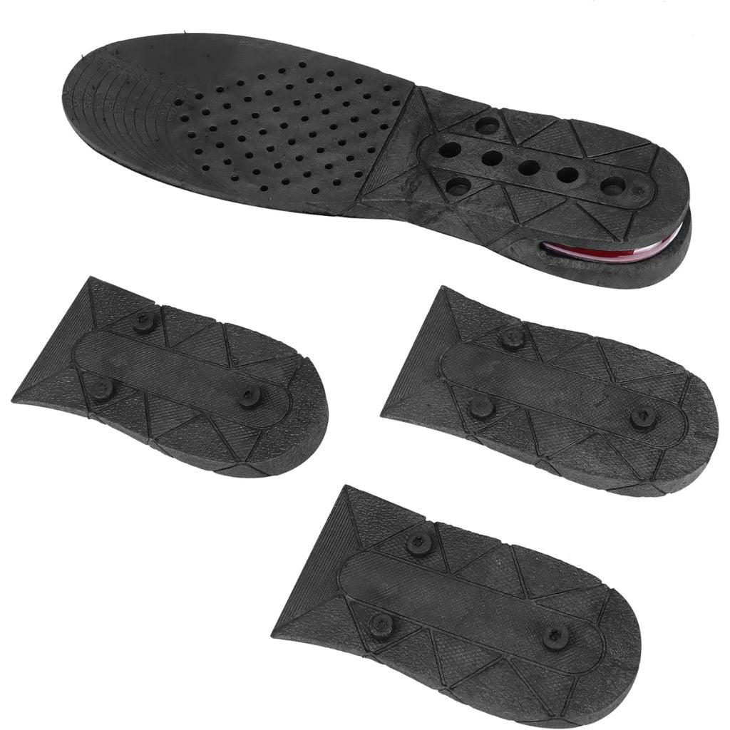 Semelles Rehaussantes Réglables Unisexe 4 Couches – Augmentez Votre Taille en Tout Confort